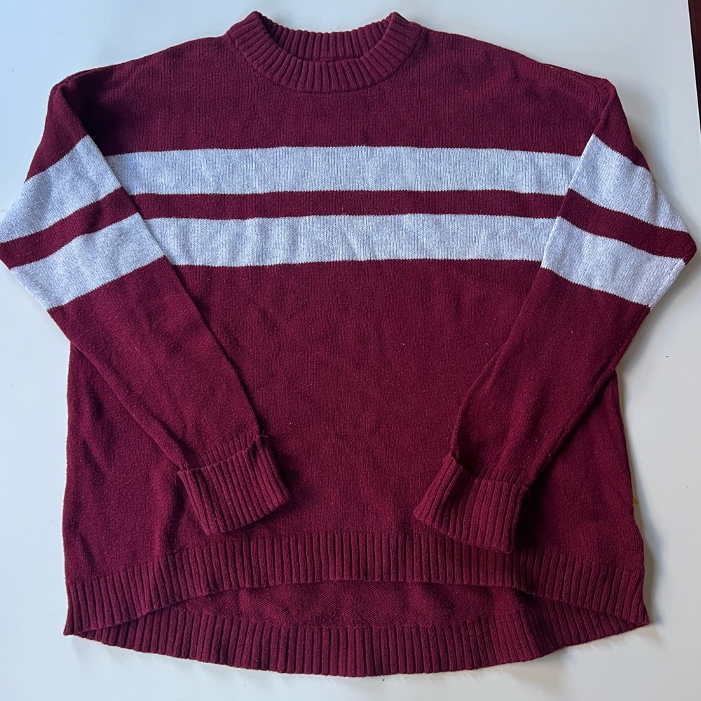 American Eagle Red Striped Sweater *SOLD*